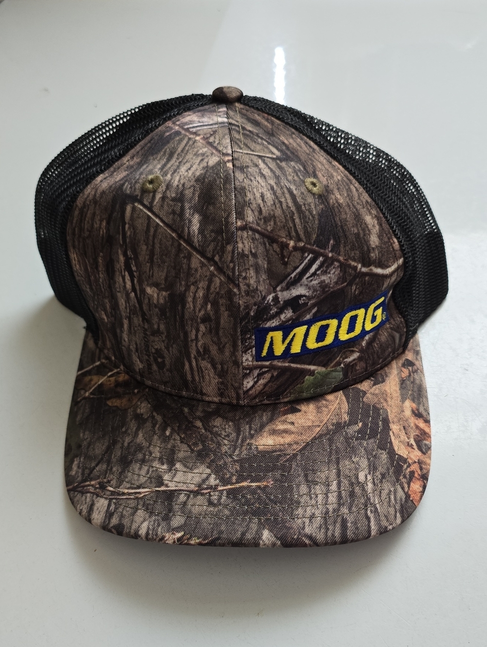 Camouflage Mesh-Back Trucker Hat - Brown Camo